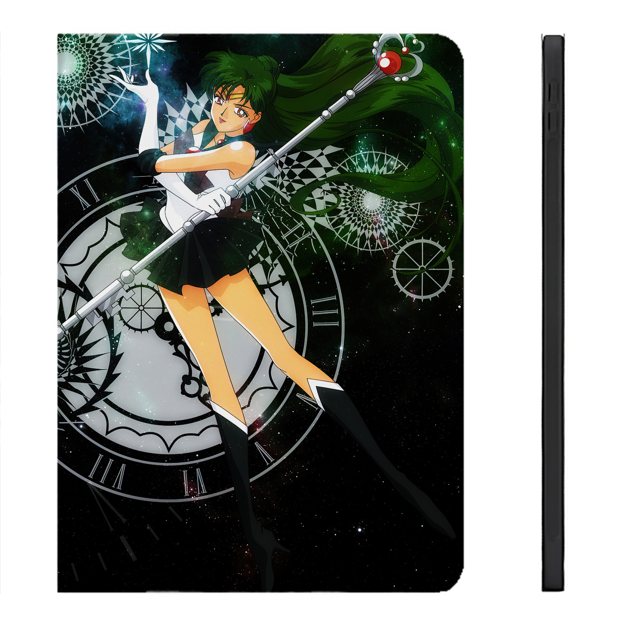 （画像用） 美少女戦士セーラームーン Sailor Moon IPadケース ペンホルダー付き ブックスタイルデザイン
